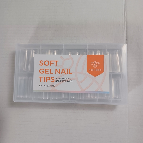 Modelones Soft Gel Nail Tips NEW (504 Pc. 12 Sizes) Professional Nail Extensions - Picture 5 of 5